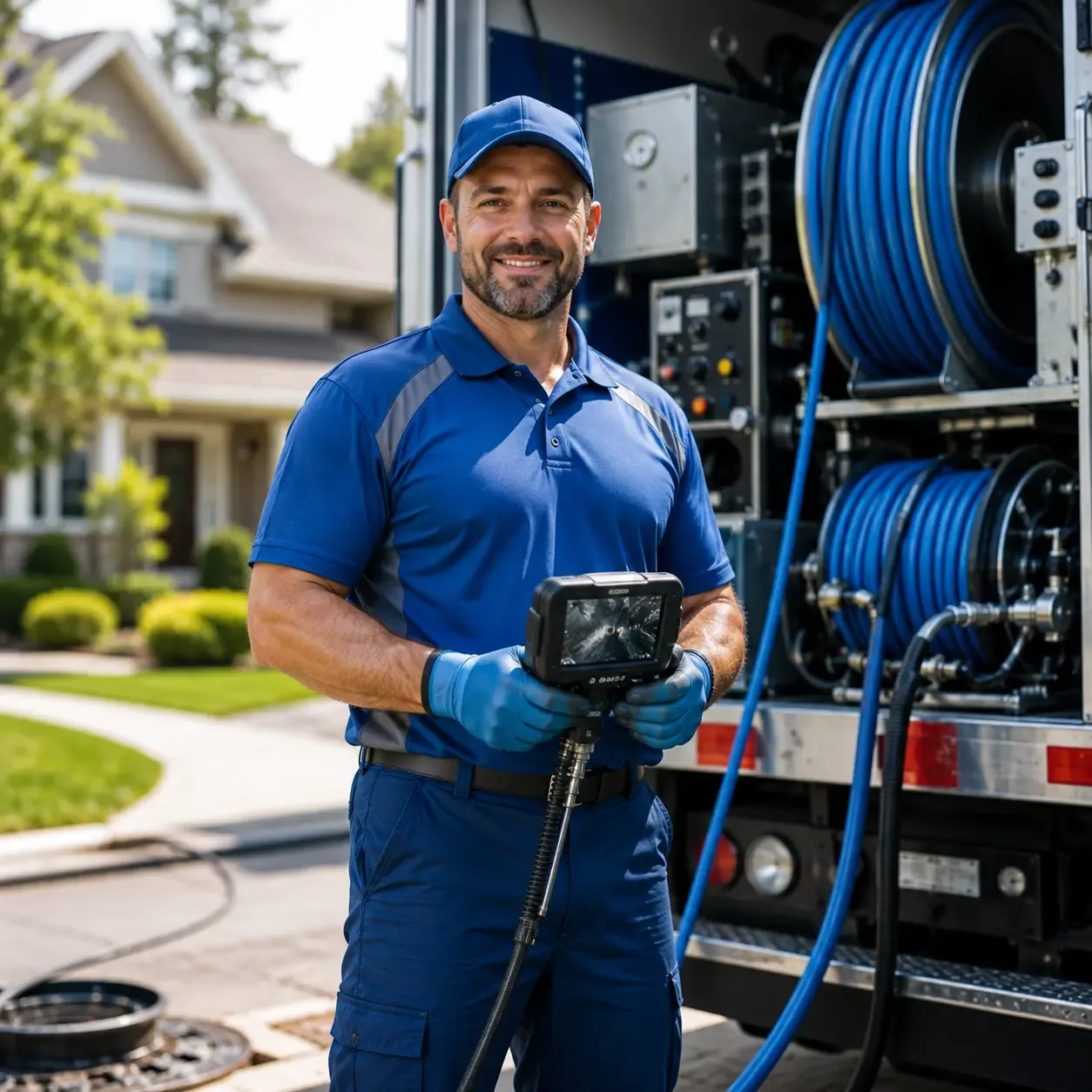 Local outdoor drain cleaning specialists in Cypress, IL